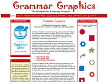 Tablet Screenshot of grammargraphics.com